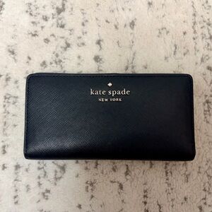 Kate Spade Midnight Black Clutch